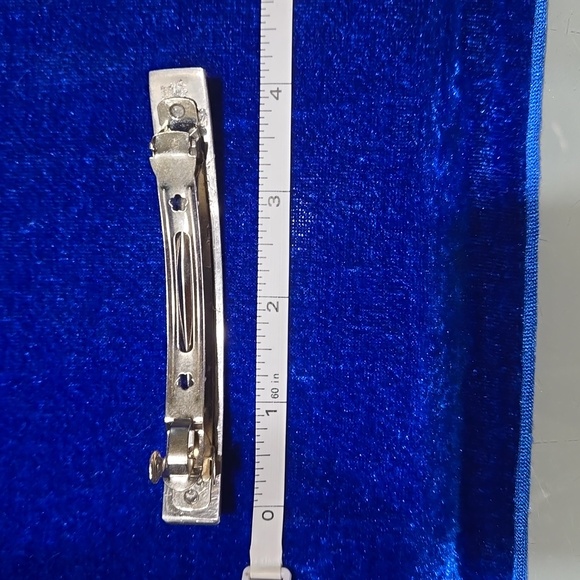 Lrg. Hair Barette - Off to the Races - Picture 3 of 4